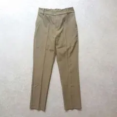 美品 UR’S ユアーズ カラースティックパンツ カーキ M