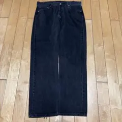 USA製 後染め LEVI'S 501 553 ブラック 実寸W36 x L32のサムネイル
