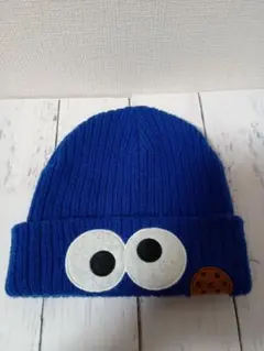 セサミストリート クッキーモンスター ニット帽