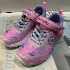 Skechers Heart Lights キッズシューズ　新品未使用　19cm