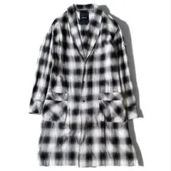【LOVELESS】Ombre Check Gown Coatのサムネイル