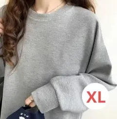 ラウンドネック 長袖 ロングtシャツ ロンT ゆったり オーバーサイズ 薄手