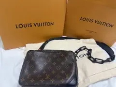 値下げ可❕】☆ルイヴィトンミニ ソフトトランクモノグラム ソーラー 