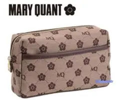 新品　マリークワント　モノグラム　ジャカード　ポーチ