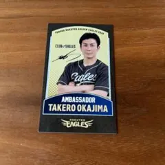 楽天イーグルス 岡島豪郎アンバサダー ファンクラブフェスタ限定カードのサムネイル