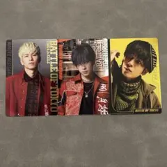 長谷川慎 BATTLE OF TOKYO ウエハース 3枚セット