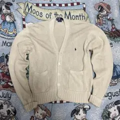 Ralph Lauren 90s コットンニット　カーディガン