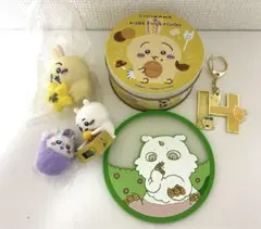 ちいかわ うさぎ あのこ モモンガ 空き缶 コースター キーホルダー 置物