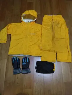 モンベル レインウェアセット 120cm 雨具 レインコート