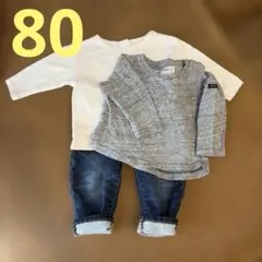 男の子　春物80サイズセット