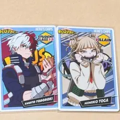 僕のヒーローアカデミア ヒーローズチップス　轟焦凍　トガヒミコ