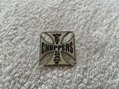 ウエストコーストチョッパーズ　バッチ バッジ バッヂ　アイアンクロス