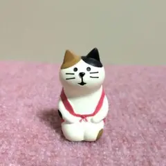 デコレ　コンコンブル　三毛猫　ごあいさつ