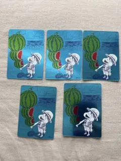ナツコミ 特典 カード ワンピース 5枚セット - メルカリ