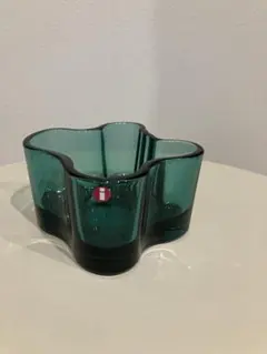 イッタラ　アルヴァ・アアルト　キャンドルホルダー　H40㎜　シーブルー イッタラ アルヴァ アアルト キャンドルホルダー