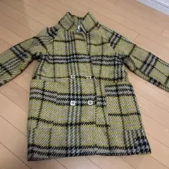 チェック柄コート Mサイズ
