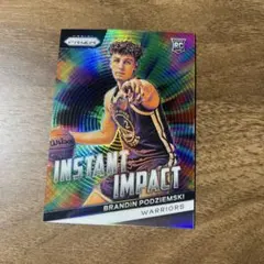 Brandin Podziemski Instant Impact No.25