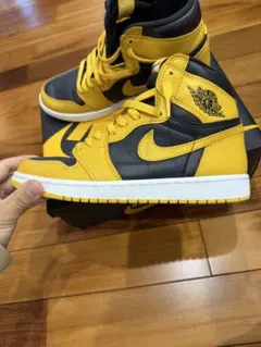 Nike Air Jordan 1 イエロー/ブラック ハイカット