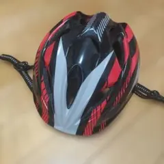 子ども用 自転車 ヘルメット ブラック レッド