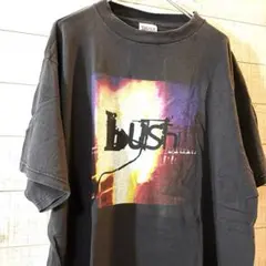 【極上品!!】90s BUSH ヴィンテージ バンドTシャツ XL ロンT 古着 極上品!!】90s BUSH ヴィンテージ バンドTシャツ XL ロンT 古着