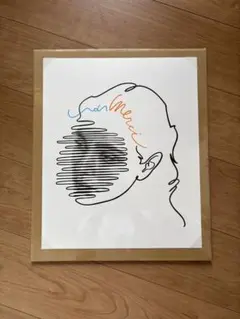 aicon works シルクスクリーン 額装済 AICON AICON シルクスクリーン 大型作品 額装済み - メルカリ