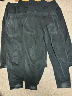 ユニクロ　ウルトラストレッチアクティブジョガーパンツ　黒L 5点まとめ売り