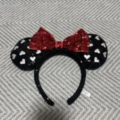 ディズニー ハート模様カチューシャ