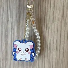 ハム太郎　ストラップ　リボンちゃん
