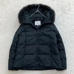 23AW✨極美品✨アンタイトル 2WAYダウンジャケット フォックスファー 紺