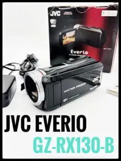 JVC ビデオカメラ Everio GZ-HM33 タッチパネル式 ホワイト - メルカリ