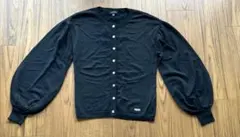 ☆美品☆ EPOCA 黒カーディガン　サイズ40 日本製のサムネイル