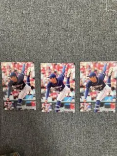 プロ野球チップスカード　2022 第三弾　中日ドラゴンズ　根尾昂　3枚セット