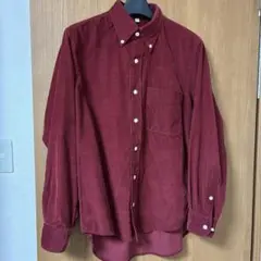 OLD UNIQLO 初期 ユニクロ コーデュロイ 長袖 シャツ Sサイズ