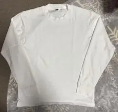 UNIQLO U　エアリズムコットンクルーネックTシャツ　ホワイト　S