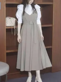 SNIDEL フレアボリュームジャンスカ