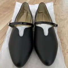 URBAN RESEARCH DOORS ブラックワンストラップパンプス36