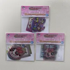 パワーパフガールズ 一番くじ H賞 キラめくステッカーコレクション　3種類②