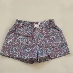 プティマイン　パンツ　ショートパンツ　花柄　サイズ90