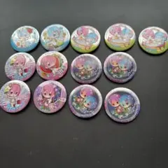 レム＆ラ　ラムあそーと5 缶バッジ　13個まとめ売り　リゼロ