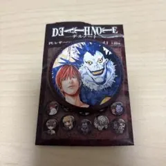 デスノート　レザー缶バッジ　夜神月　リューク