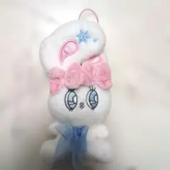 エスターバニー スノーリボンマスコット クリームバニー