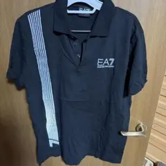 美品 EA7 EMPORIO ARMANI ポロシャツ ブラック