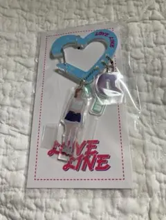 ミニアクリルスタンド付きカラビナ　マユカ　NiziU LOVELINE