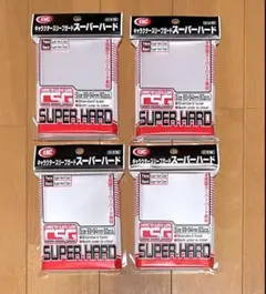 KMC カードバリアー キャラクタースリーブガード スーパーハード×4セット