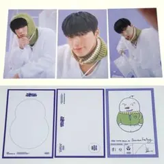 ATEEZ SNOWMAN FACTORY ポストカード　サン