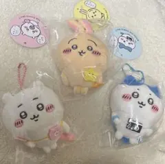 おでかけ楽しみ！なもちっとぷちミニマスコット ちいかわ ハチワレ うさぎ