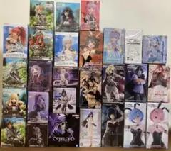 フィギュア　セット　まとめ売り　オーバーロード　リゼロ おっさん剣聖 全27体
