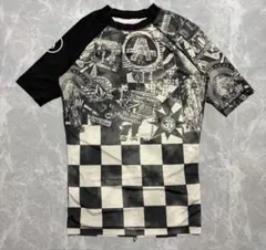 00s archive skull cyber t/Y2K/swag/Tシャツ