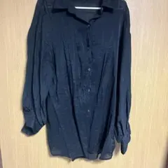 【美品】シアーシャツ ブラウスのサムネイル