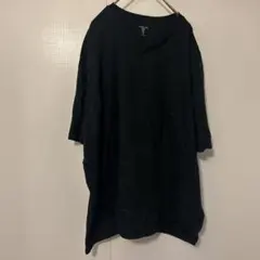 アマゾンエッセンシャルズ Tシャツ Vネック 半袖 無地 3L 黒 綿 部屋着のサムネイル
